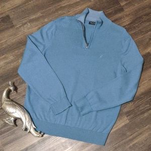Nautica Men's 1/4 zip pullover sweater Large